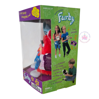 Furby Patriotic vintage original Statue of liberty Tiger Electronics NUEVO Año 1999 (sin probar) idioma inglés. (3)