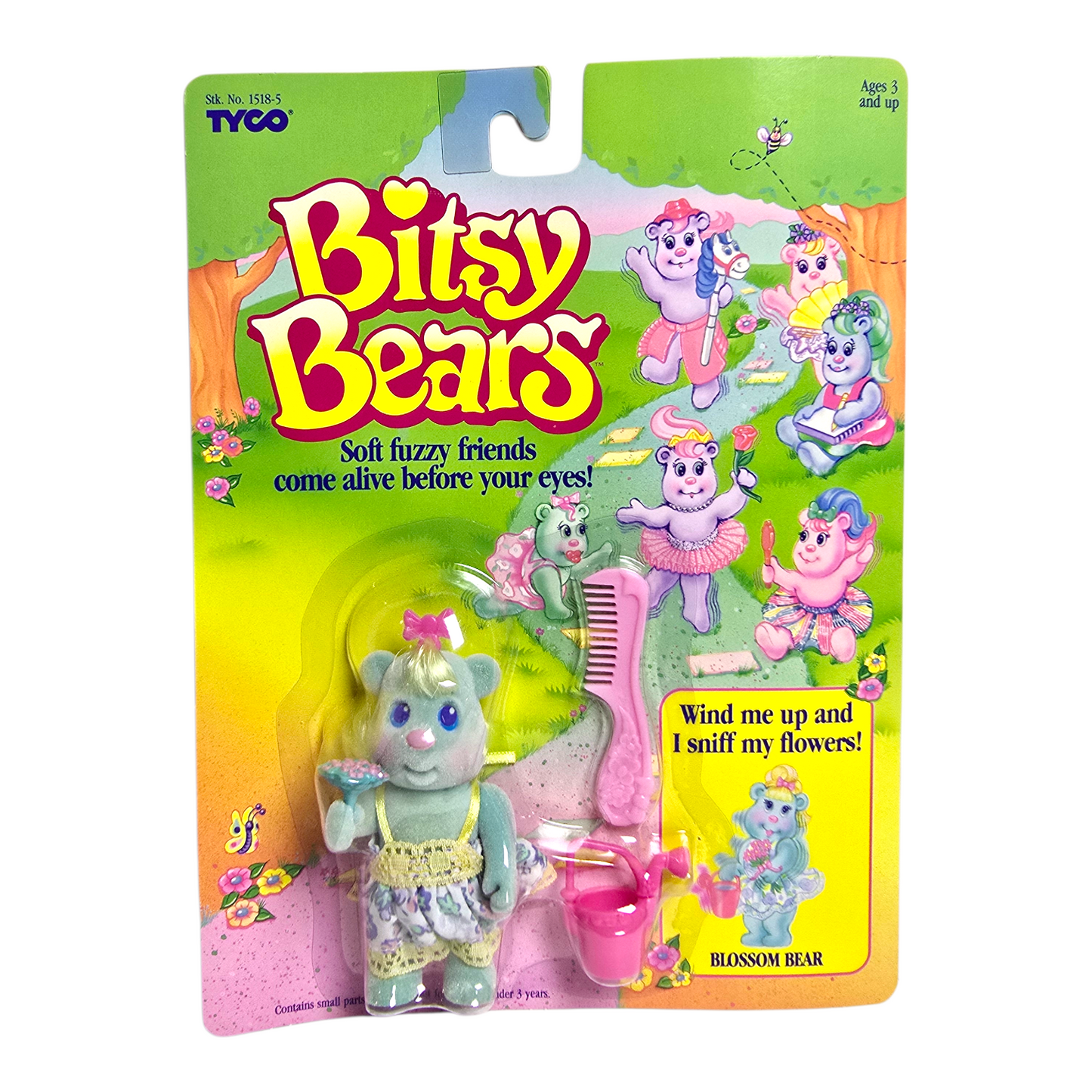 Bitsy Bears Tyco Vintage Año 1991 Blossom Bear