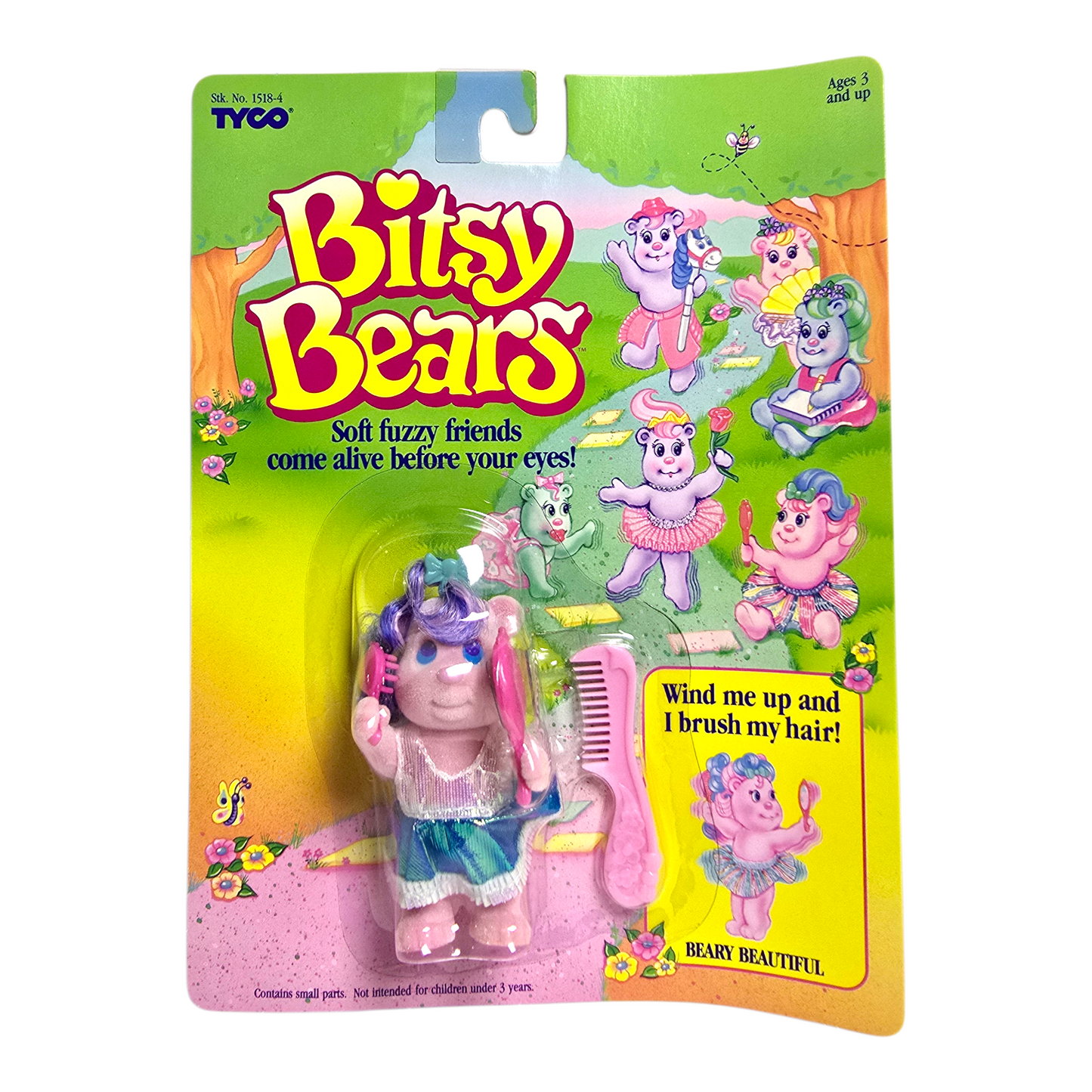 Bitsy Bears Tyco Vintage Año 1991 Beary Beautiful