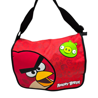 Mochila Vintage Angry birds messenger bag 37x33 cms aprox