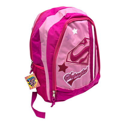 Mochila vintage Super girl 45x35 cms aprox