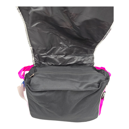Mochila vintage Surreal wings Tinkerbell 40x35 cms aprox (manchita en pierna de Campanita) messenger bag