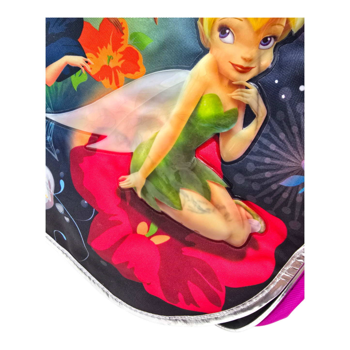 Mochila vintage Surreal wings Tinkerbell 40x35 cms aprox (manchita en pierna de Campanita) messenger bag