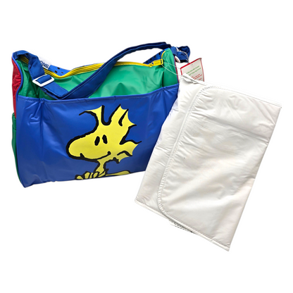 Pañalera maletita Snoopy vintage 40x33 cms aprox