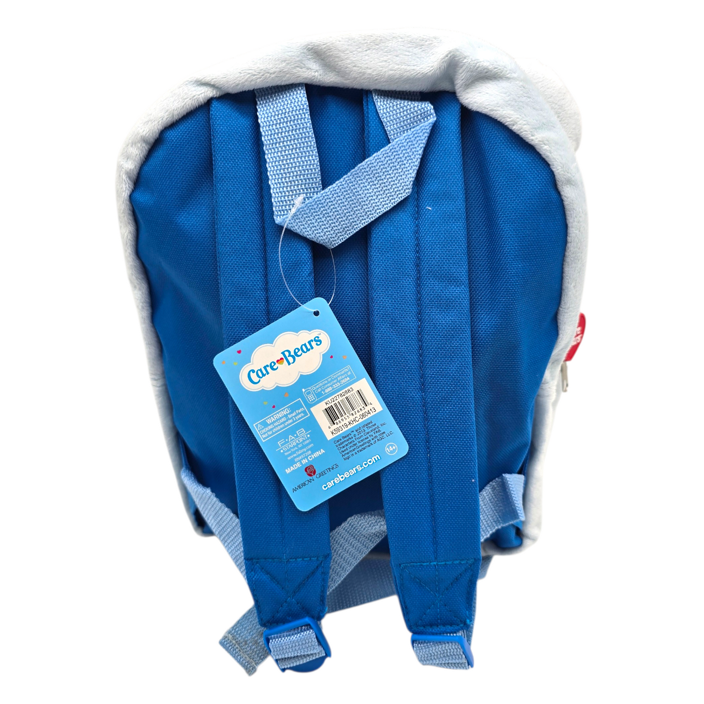 Mini Mochila vintage Care bears 33x30 cms aprox