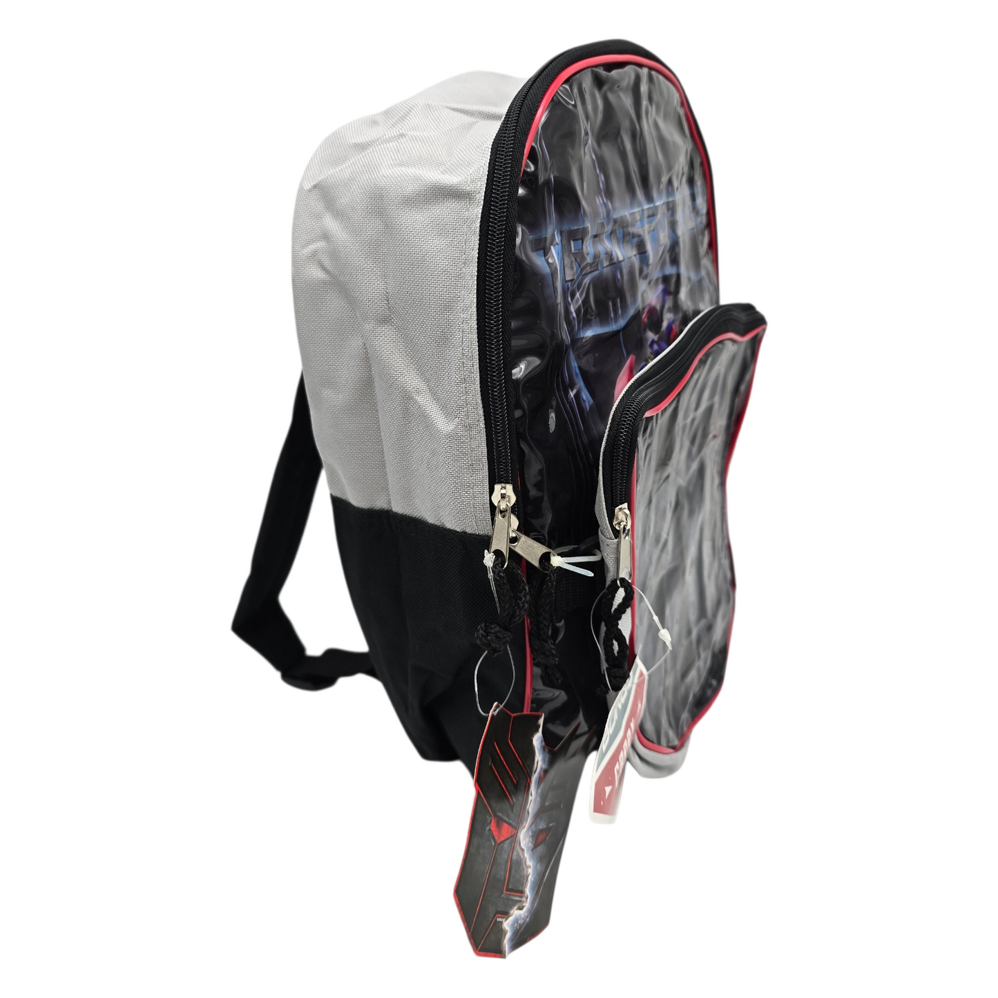 Mochila vintage Transformers con lonchera 30x38 cms aprox