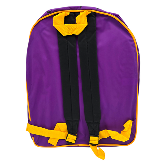 Mochila vintage Dragon Heart 38x30 cms aprox amarillo