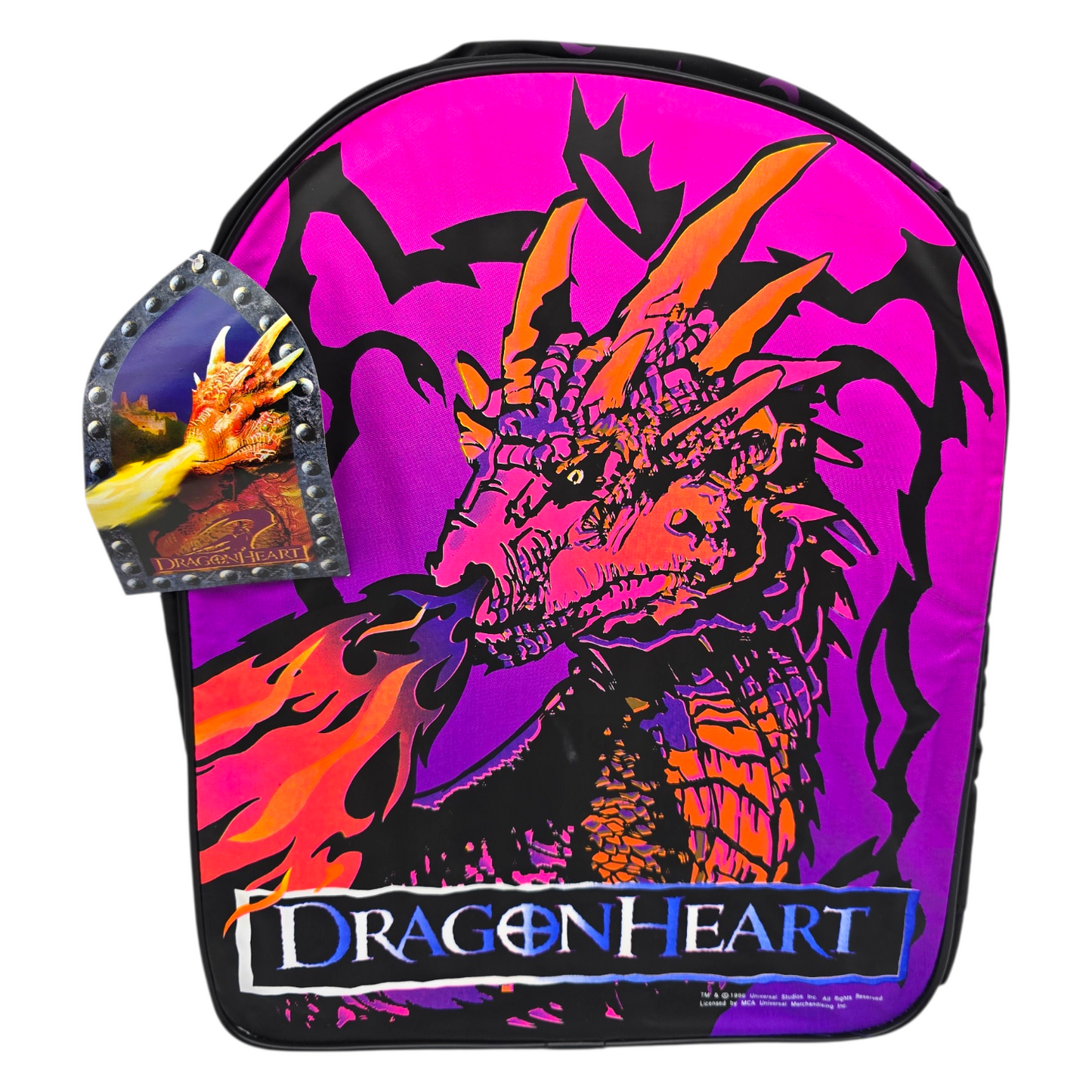 Mochila vintage Dragon Heart 38x30 cms aprox