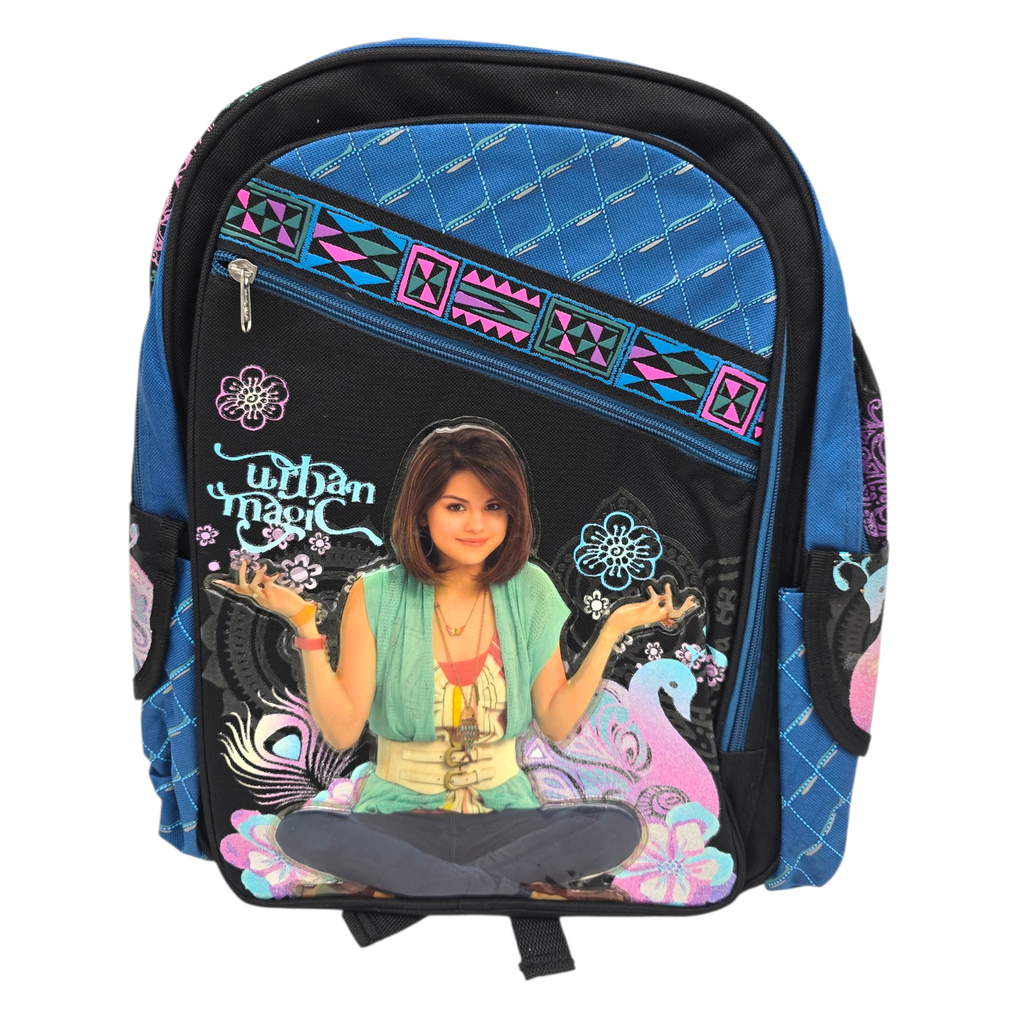 Mochila vintage Selena Gomez 40x35 cms aprox Wizards Beyond Waverly Place