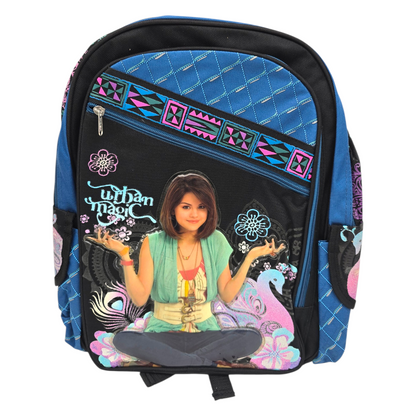 Mochila vintage Selena Gomez 40x35 cms aprox Wizards Beyond Waverly Place