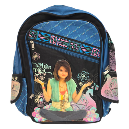 Mochila vintage Selena Gomez 40x35 cms aprox Wizards Beyond Waverly Place