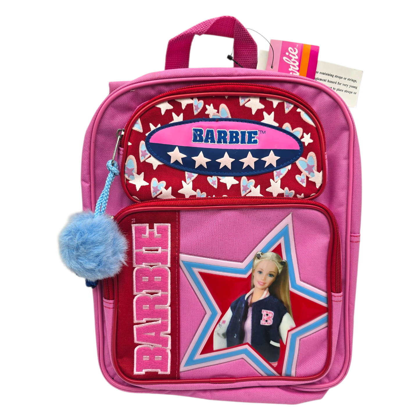 Mini Mochila Barbie vintage 33x25 cms aprox Rosa