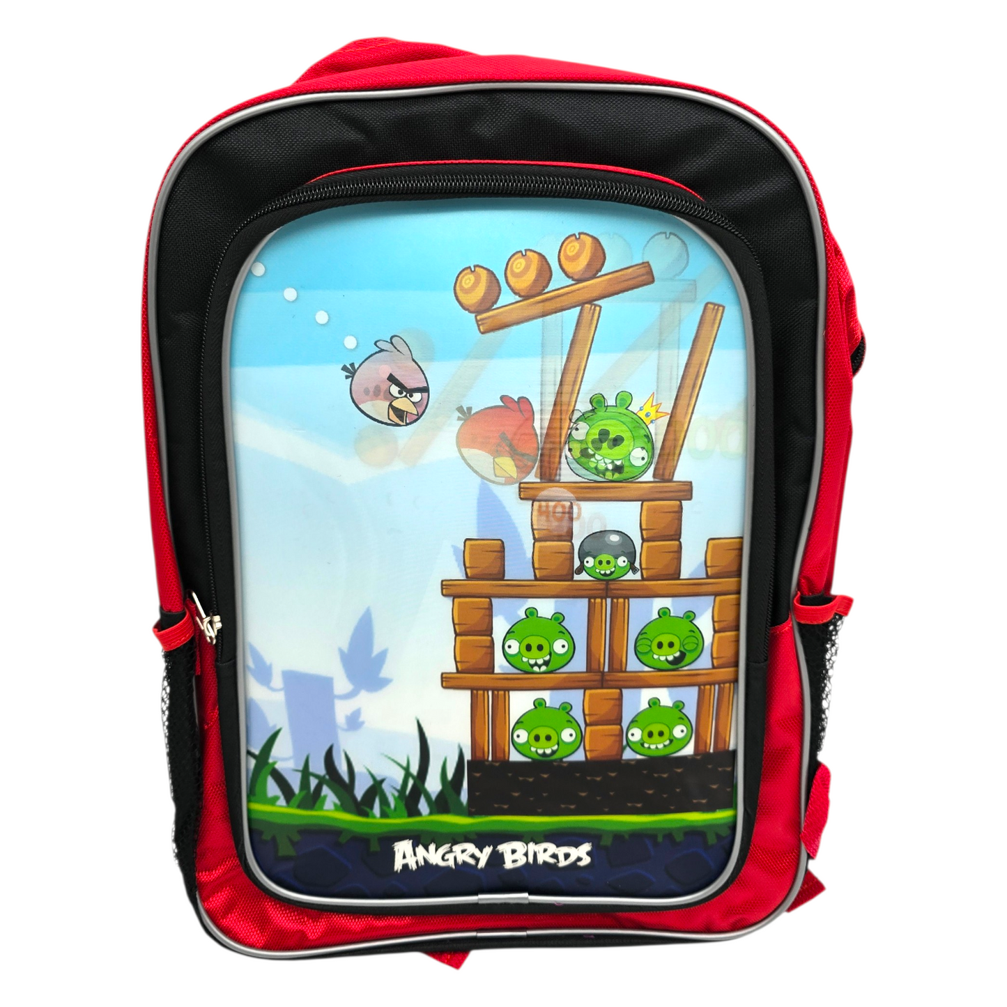 Mochila Vintage Angry birds 40x33 cms aprox Lenticular