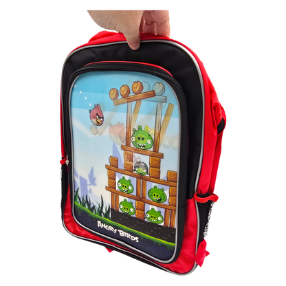 Mochila Vintage Angry birds 40x33 cms aprox Lenticular