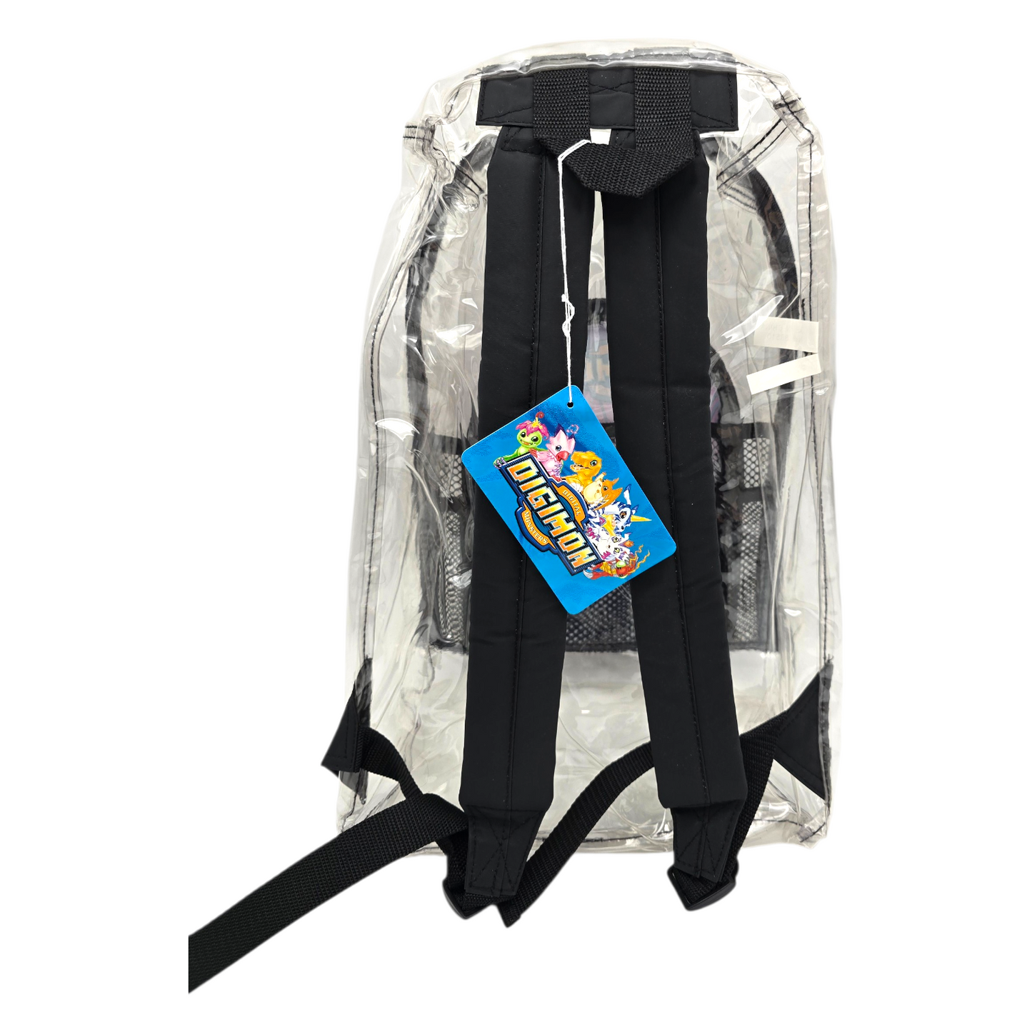 Mochila vintage Digimon Transparente 42x27 cms aprox