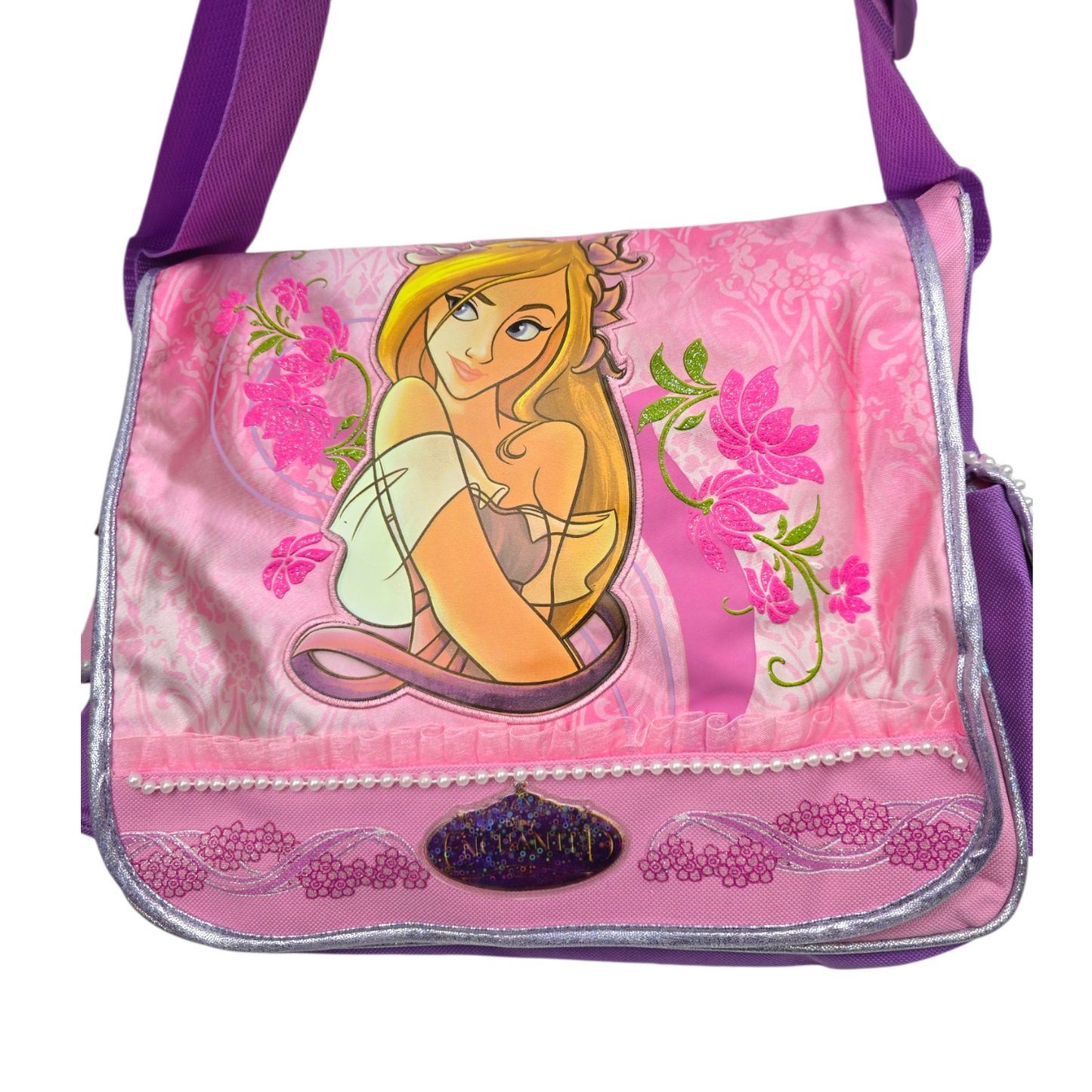 Mochila vintage Disney Encantada Messenger bag 40x35 cms aprox Enchanted