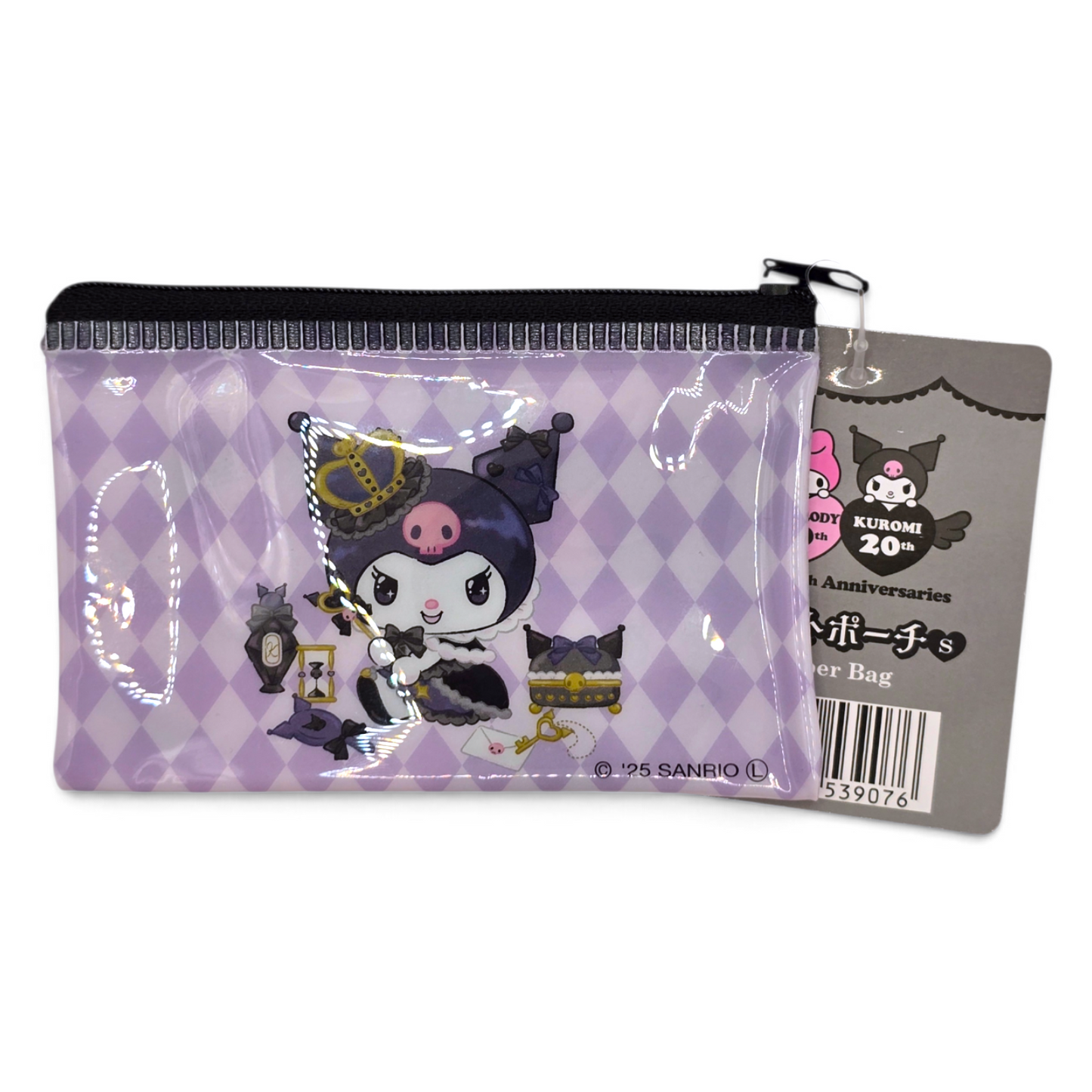 Bolsita multiusos Sanrio Japon Original licencia medida aprox 8x12.5 cms plano vinyl tipo tarjetero/monedero
