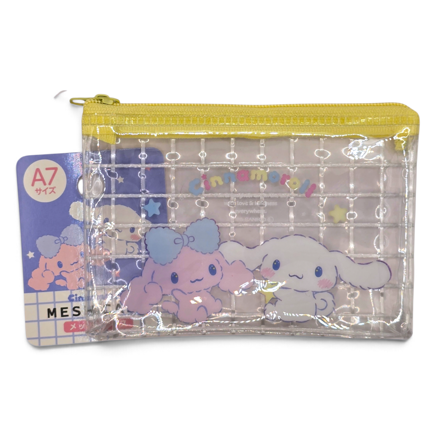 Bolsita multiusos Sanrio Japon Original licencia medida aprox 8x12.5 cms plano vinyl tipo tarjetero/monedero