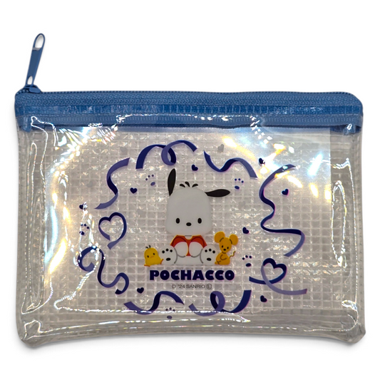 Bolsita multiusos Sanrio Japon Original licencia medida aprox 8x12.5 cms plano vinyl tipo tarjetero/monedero