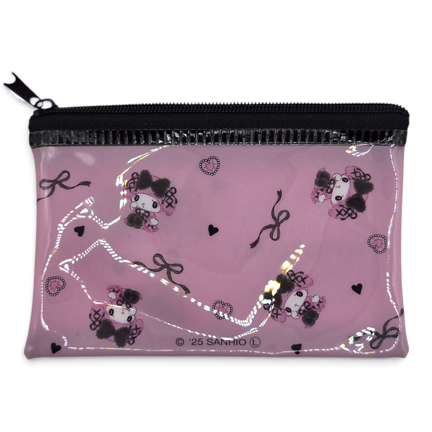 Bolsita multiusos Sanrio Japon Original licencia medida aprox 8x12.5 cms plano vinyl tipo tarjetero/monedero