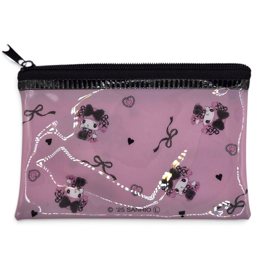 Bolsita multiusos Sanrio Japon Original licencia medida aprox 8x12.5 cms plano vinyl tipo tarjetero/monedero