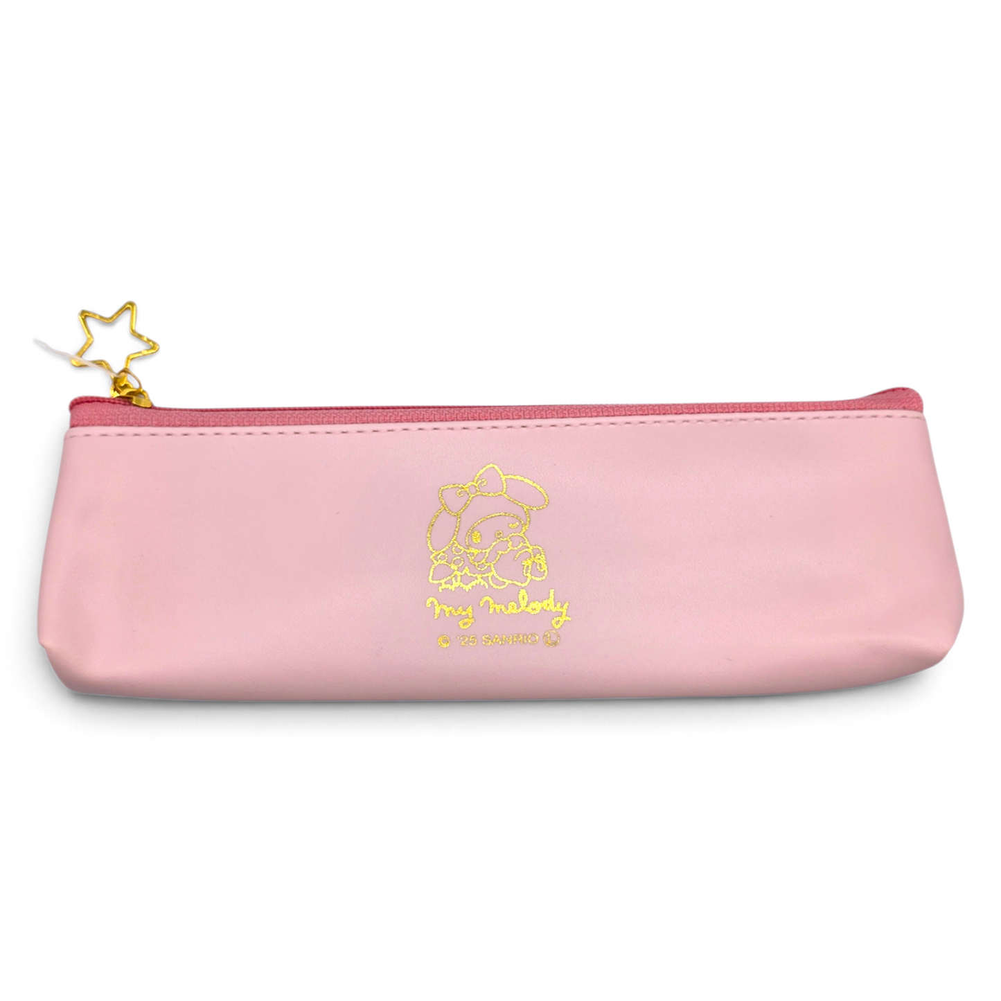 Bolsita multiusos Sanrio Japon Original licencia medida aprox 19x6.5 cms plano vinyl tipo largo (lapicera, joyero, porta Cepillo de dientes, ligas etc) My Melody