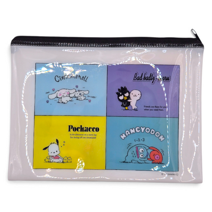 Bolsita multiusos tipo sobre Plano Sanrio Japon Original licencia medida aprox 20x14 cms Characters