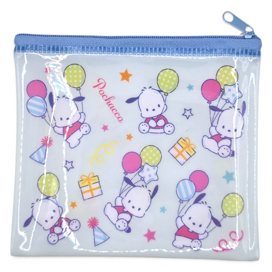 Bolsita multiusos tipo sobre Plano Sanrio Japon Original licencia medida aprox 12.5x14 cms