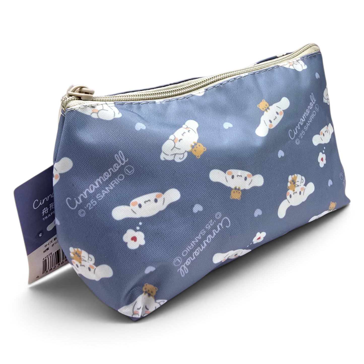 Bolsita multiusos loneta impermeable Sanrio Japon Original licencia medida aprox 18x11.5 cms  Cinnamoroll
