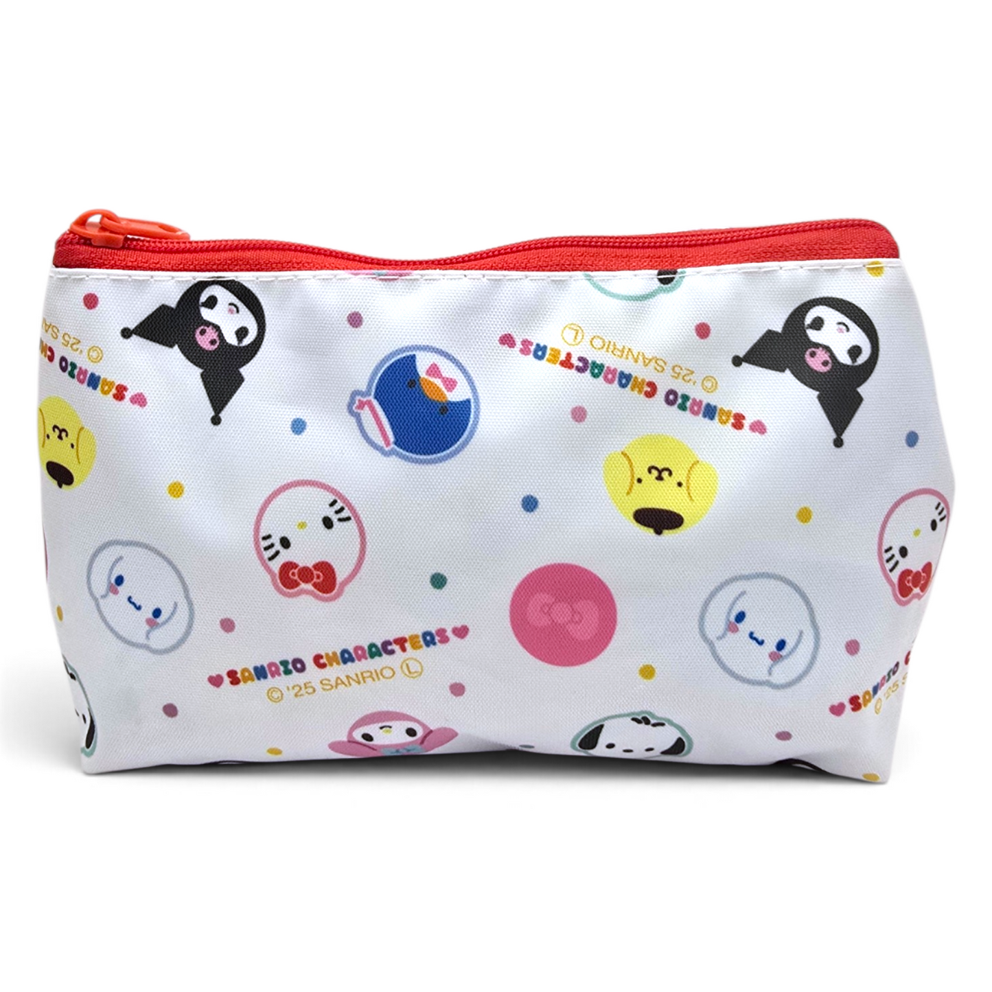 Bolsita multiusos loneta impermeable Sanrio Japon Original licencia medida aprox 18x11.5 cms Characters