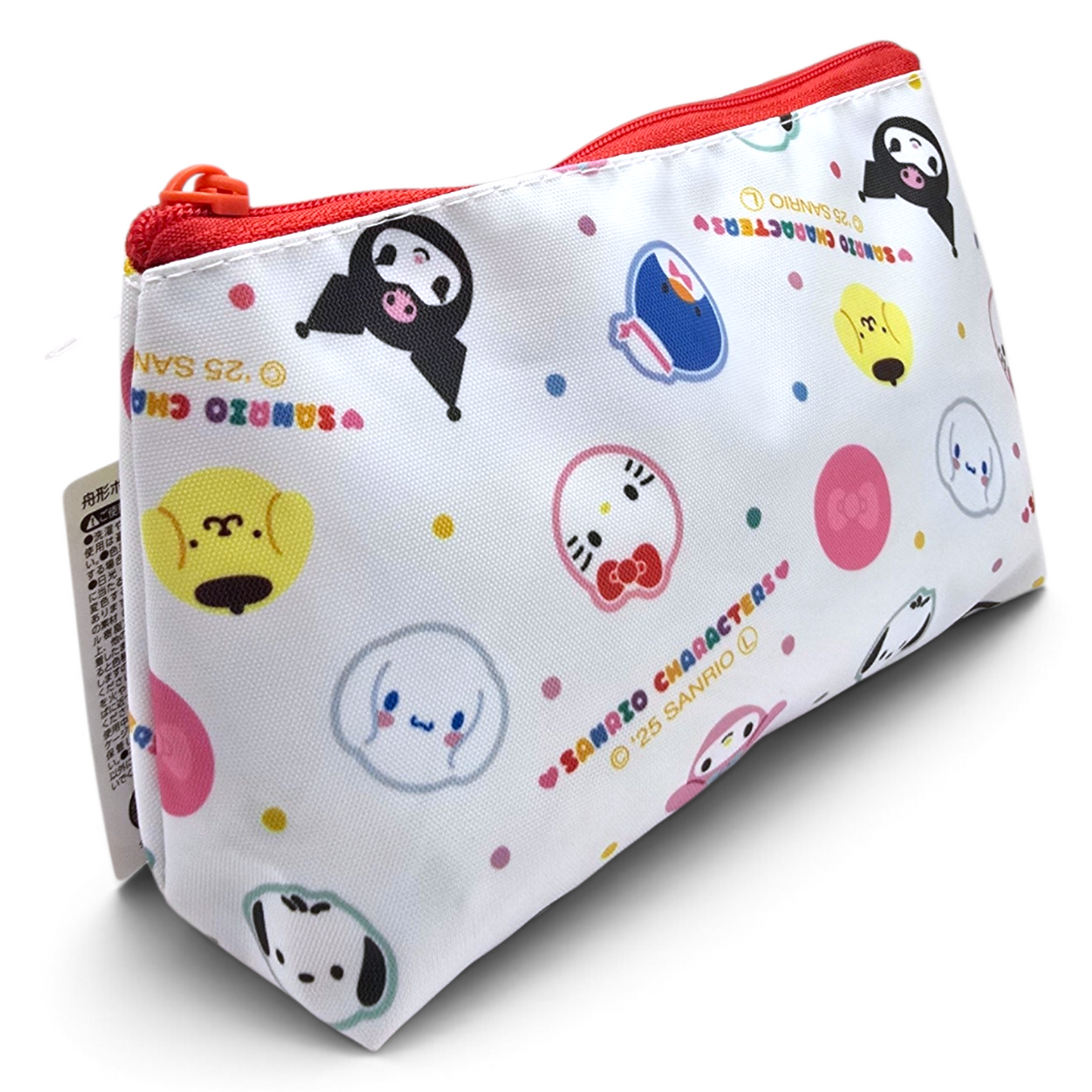 Bolsita multiusos loneta impermeable Sanrio Japon Original licencia medida aprox 18x11.5 cms Characters