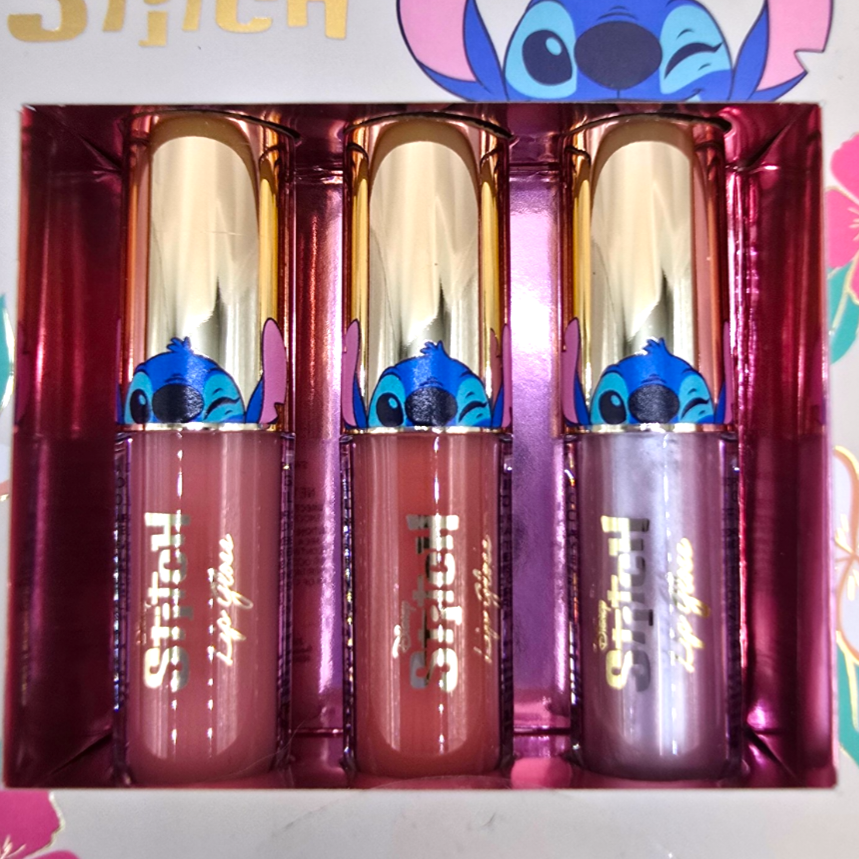 Lip gloss set Stitch Maquillaje Make up
