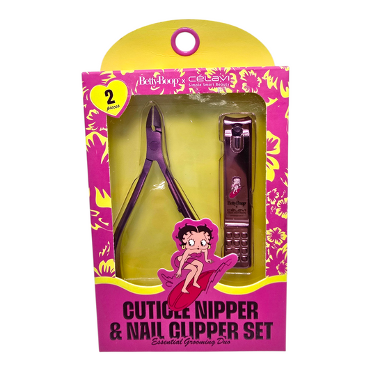 Set de alicatas y corta uñas Betty Boop Célavi Maquillaje Make up
