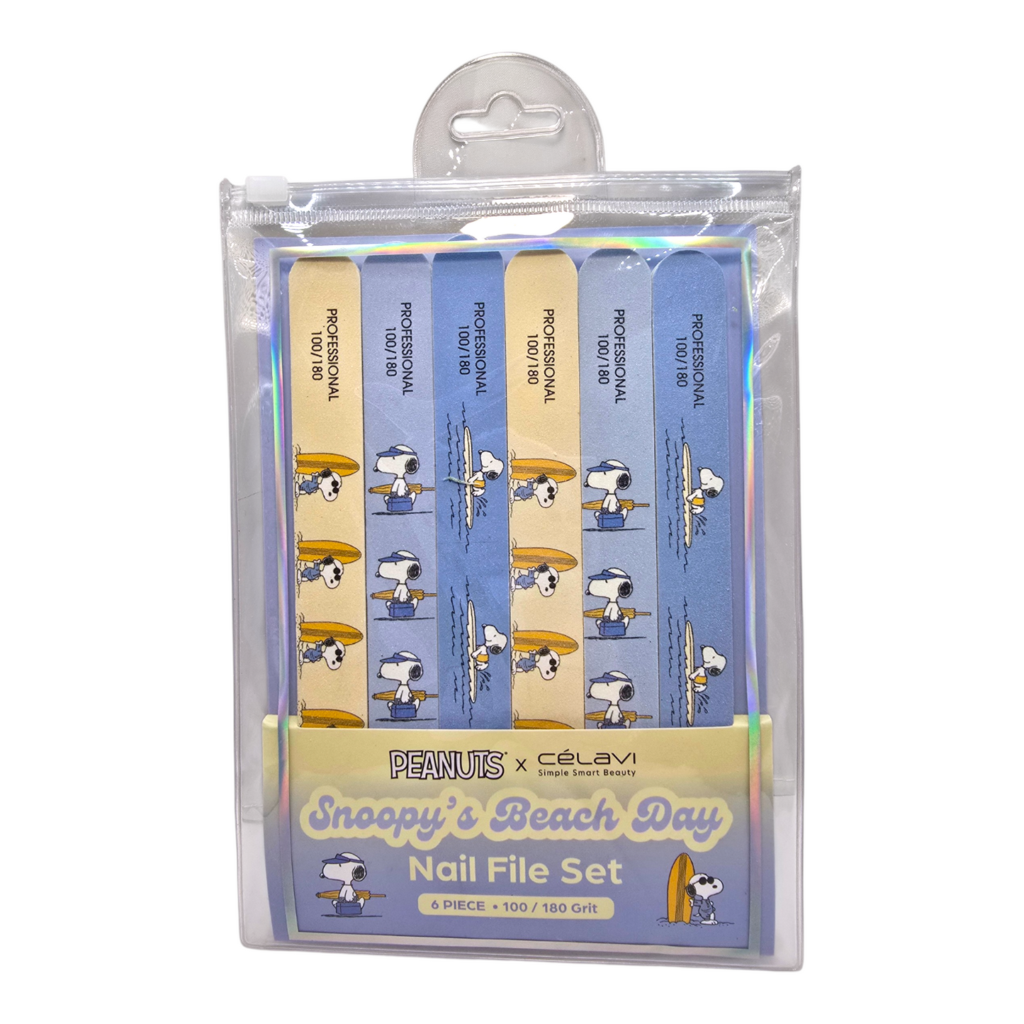 Set de limas para uñas Snoopy Peanuts The Creme Maquillaje Make up
