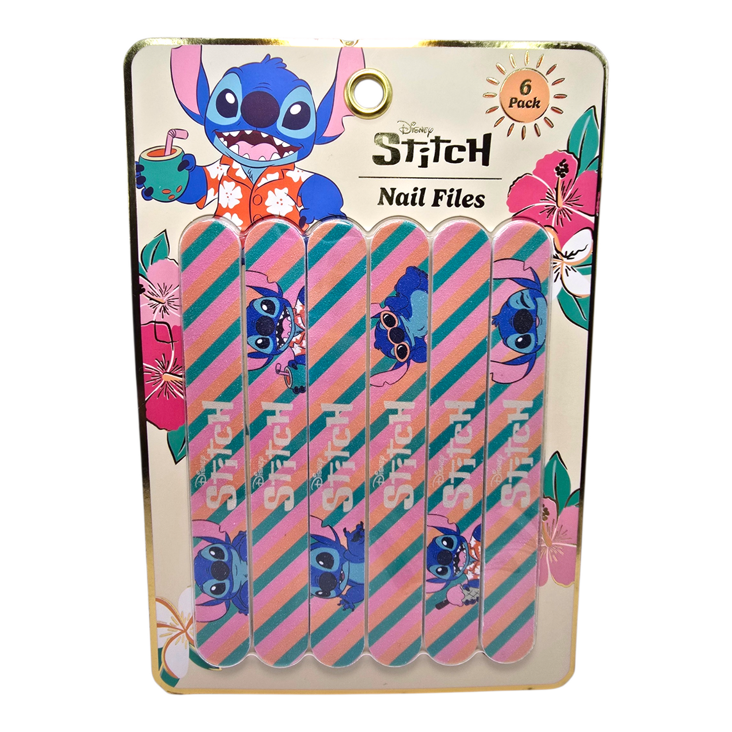 Set de limas para uñas Stitch Maquillaje Make up