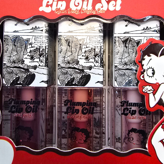 Lip oil Plumper Betty Boop Célavi Maquillaje Make up
