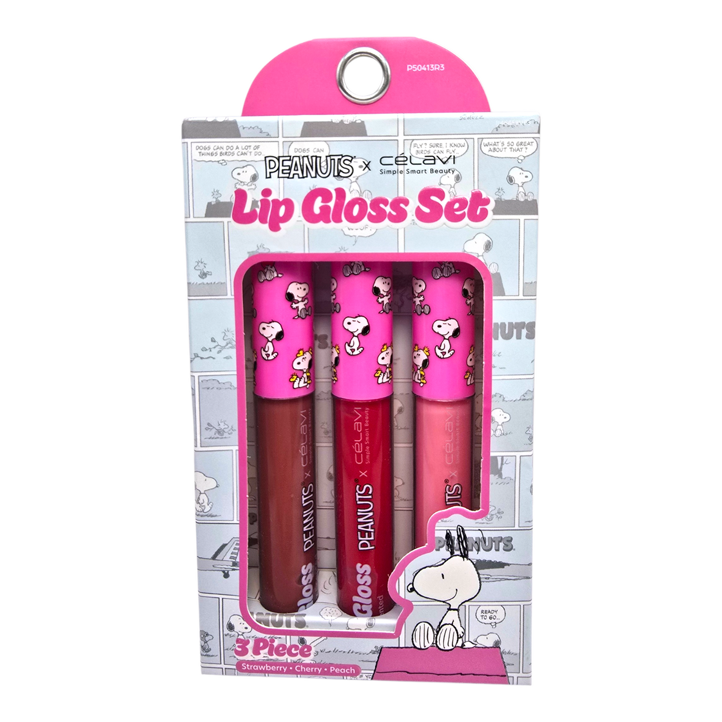 Lip gloss Snoopy Peanuts Célavi Maquillaje Make up