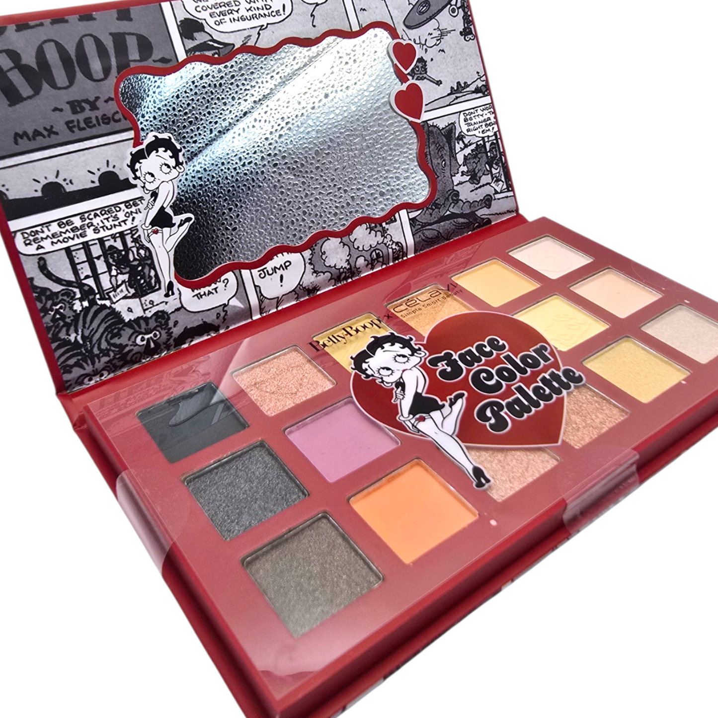 Paleta de Sombras Betty Boop Célavi Maquillaje Make up