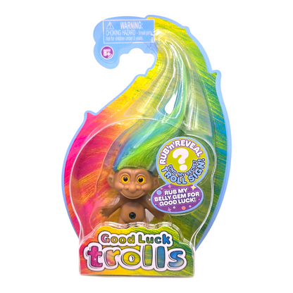 Good Luck Trolls Rub 'N Reveal AQUA MARINE (Agua marina)