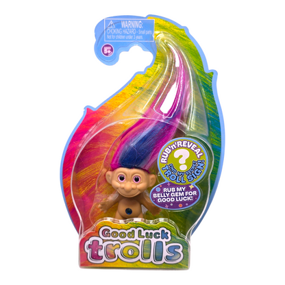 Good Luck Trolls Rub 'N Reveal TOPACIO (Topaz)
