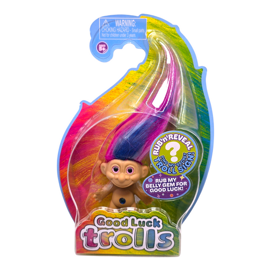 Good Luck Trolls Rub 'N Reveal TOPACIO (Topaz)