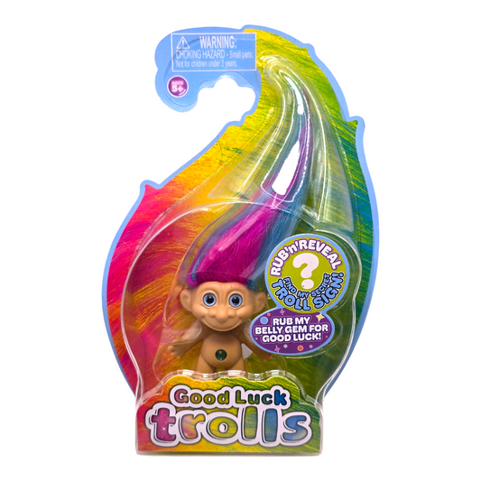 Good Luck Trolls Rub 'N Reveal TURQUOISE (Turquesa)