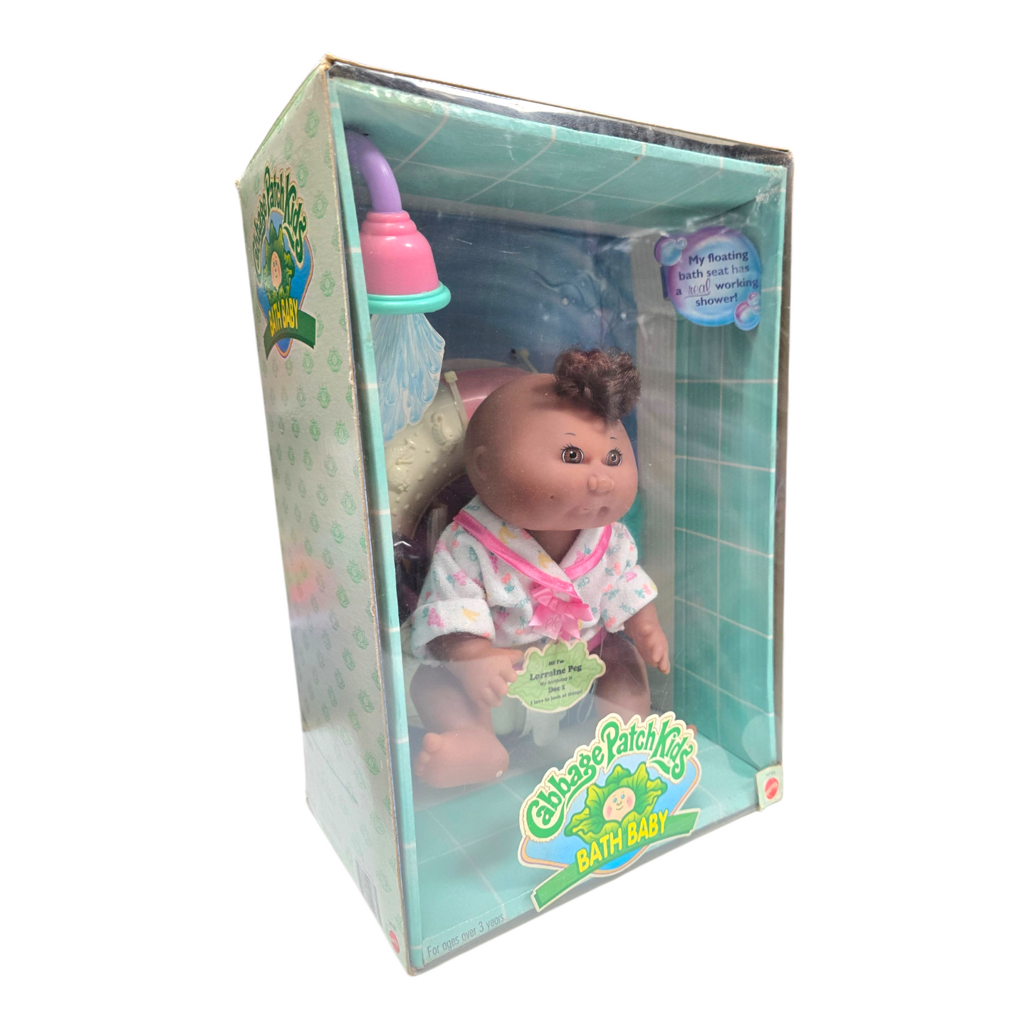 Cabbage Patch Vintage Bath Baby Lorraine Peg dic 1