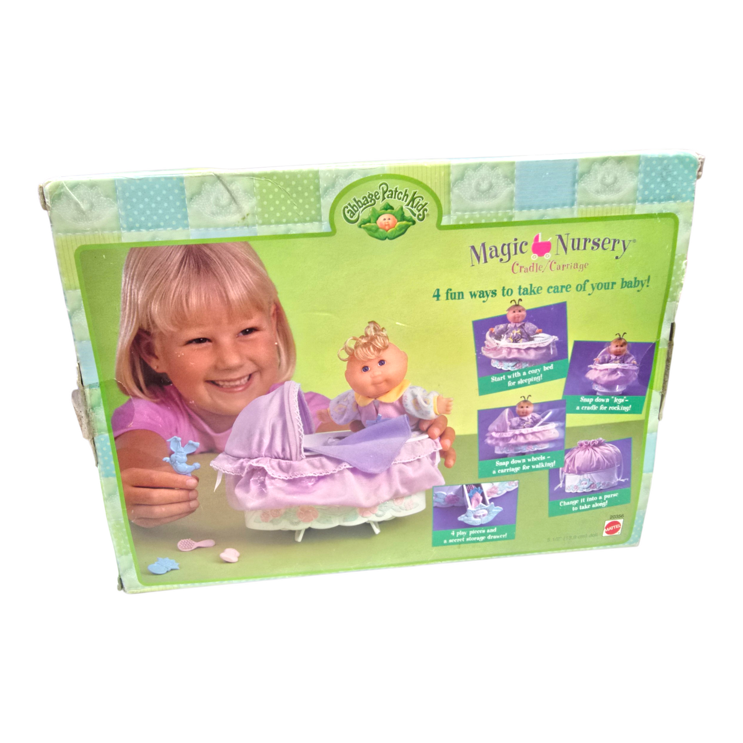 Cabbage Patch Vintage Magic Nursery Cuna transformable 4 en 1