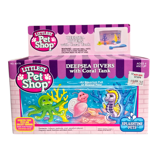 Littlest Pet shop Vintage Kenner año 1994 Deepsea Divers