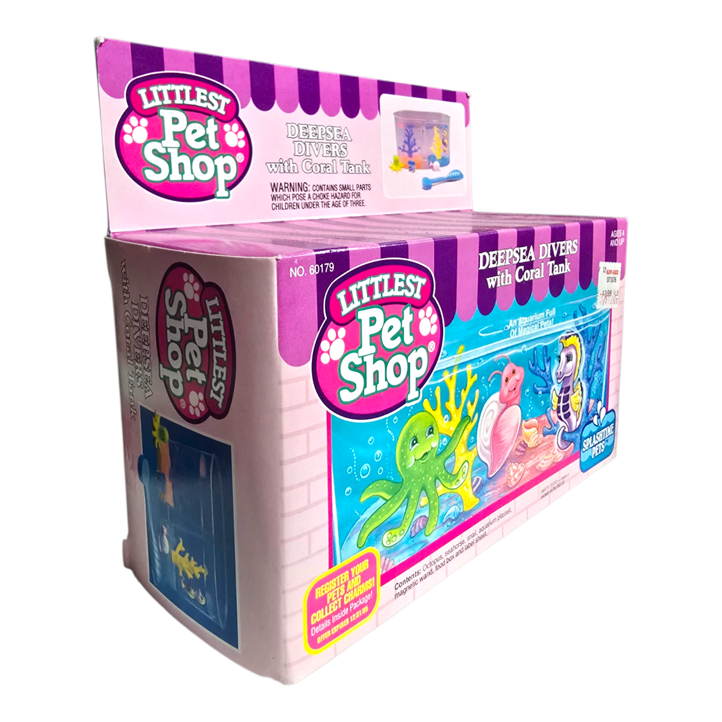 Littlest Pet shop Vintage Kenner año 1994 Deepsea Divers