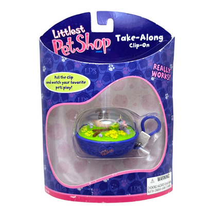 Littlest Pet shop Vintage Hasbro año 2007 Take along clip-on