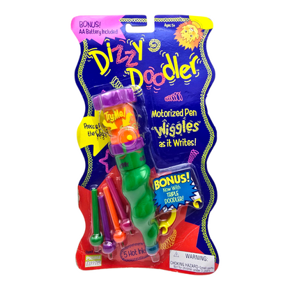Pluma Loca Vintage Dizzy Doodler año 1995 (es probable que no pinten los cartuchos)