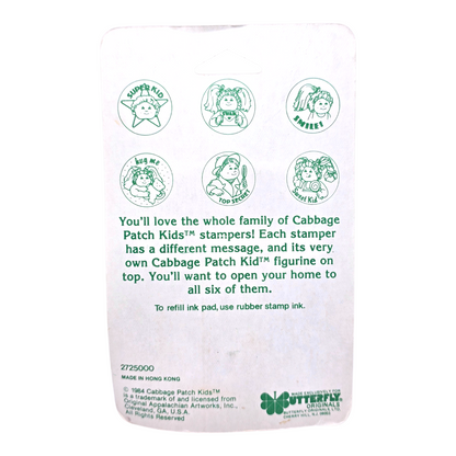 Cabbage Patch Vintage Sello auto entintable self ink (probablemente necesite hidratacion de tinta)