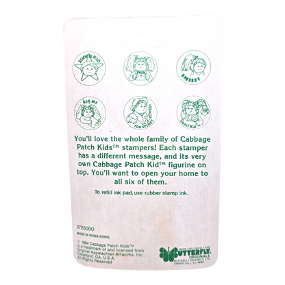 Cabbage Patch Vintage Sello auto entintable self ink (probablemente necesite hidratacion de tinta)